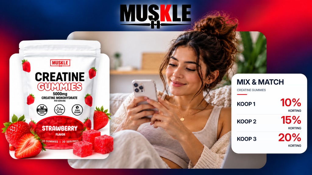 MUSKLE Creatine Gummies